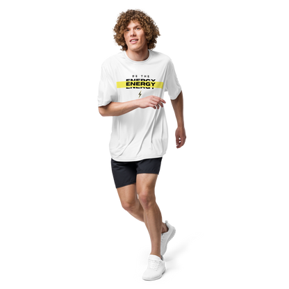 BE THE ENERGY Performance Tee (white)